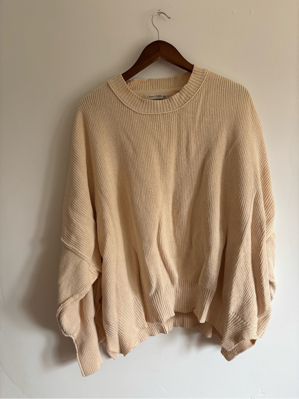 Cozy Cream Oversized Knit Sweater